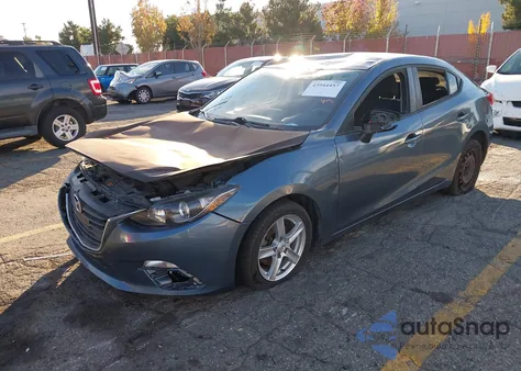 2015 Mazda Mazda3 I Sport z USA, uszkodzony, nr VIN 3MZBM1U70FM216198